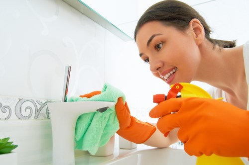 Detailed carpet cleaning process at Chiwick